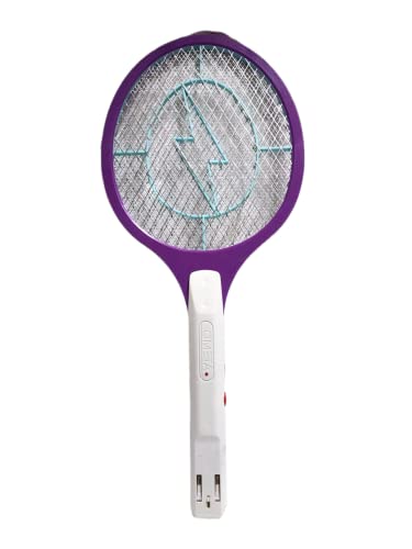 Mosquito Killer Racket Rechargeable Handheld Electric Fly Swatter Mosquito Killer...