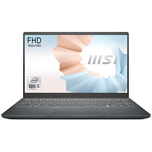 MSI Modern 14, Intel i5-10210U, 14'(35cm) FHD IPS-Level 60Hz Panel Laptop (8GB/512GB...