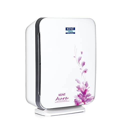 Kent Aura Portable Room Air Purifier (White, Activated_Carbon)