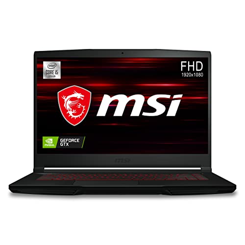 MSI Gaming GF63 Thin, Intel 10th Gen. i5-10500H, 40CM FHD 60Hz Gaming Laptop...
