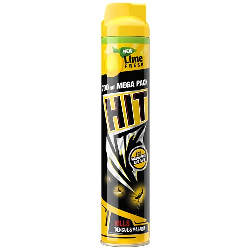 HIT Flying Insect Killer - Mosquito & Fly Killer Spray | Lime Fragrance | Instant...