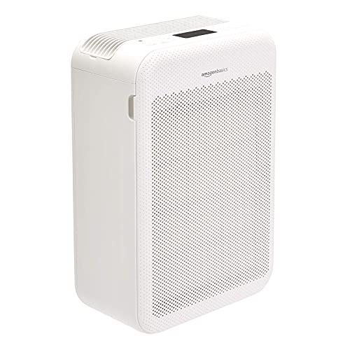 AmazonBasics Air Purifier with 5-layer Filtration and Air Quality Indicator...