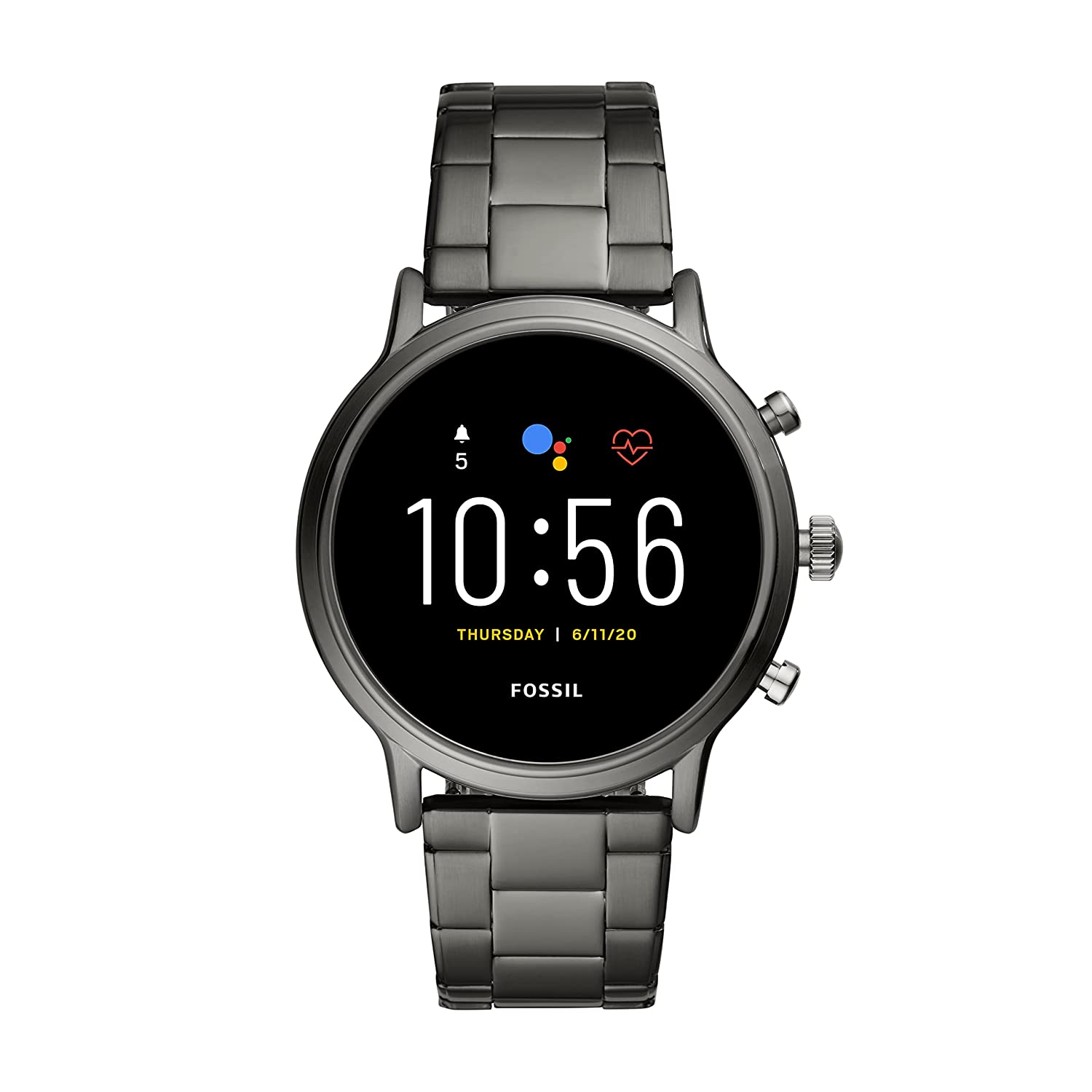 Fossil Gen 5 Touchscreen Mens Smartwatch with Speaker