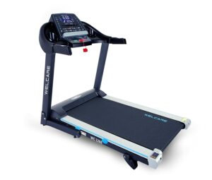 WELCARE WC2266, 4 Hp Peak DC Motorized Folding Treadmill with LCD Display